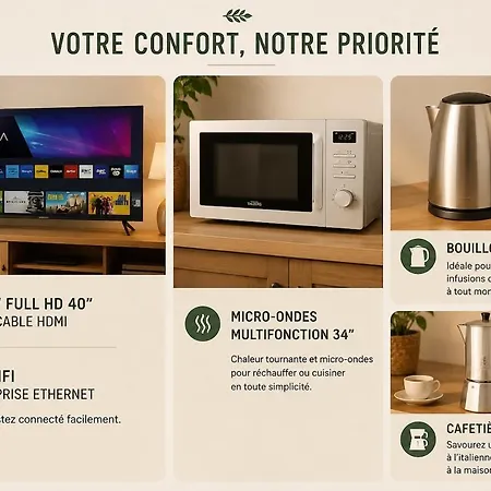 L'escale Express, A 10 Min Gares Et Zenith 아파트